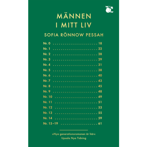 Sofia Rönnow Pessah Männen i mitt liv (pocket)
