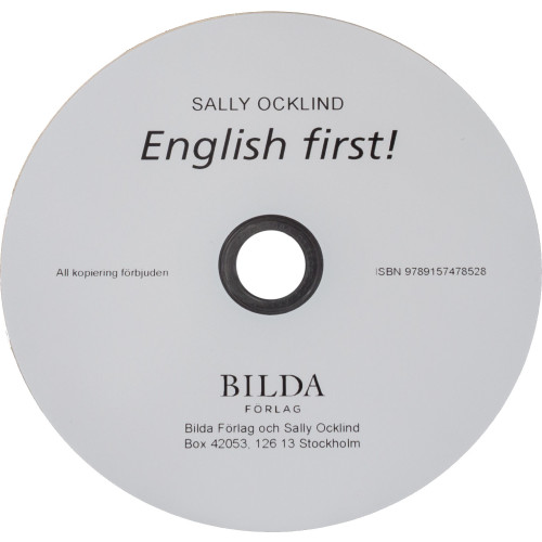 Sally Ocklind English first! - Cd- Reviderad upplaga