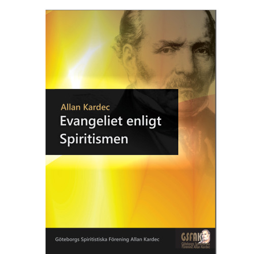 Allan Kardec Evangeliet enligt Spiritismen (bok, danskt band)
