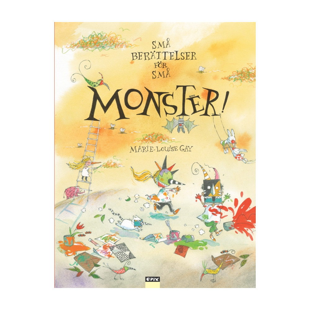 Produktbild för Små berättelser för små monster (inbunden)