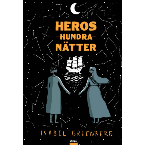 Isabel Greenberg Heros hundra nätter (inbunden)