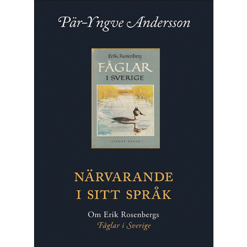 Pär-Yngve Andersson Närvarande i sitt språk : om Erik Rosenbergs fåglar i Sverige (inbunden)