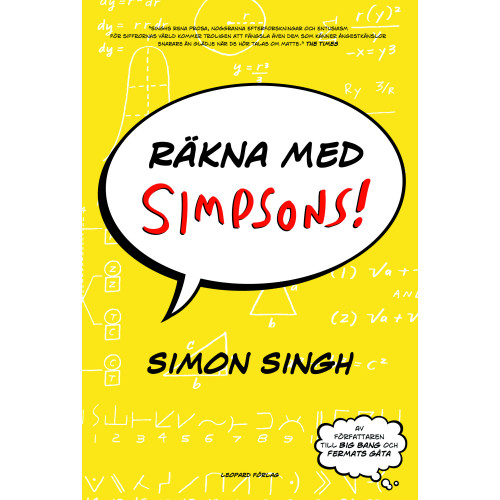 Simon Singh Räkna med Simpsons! (inbunden)