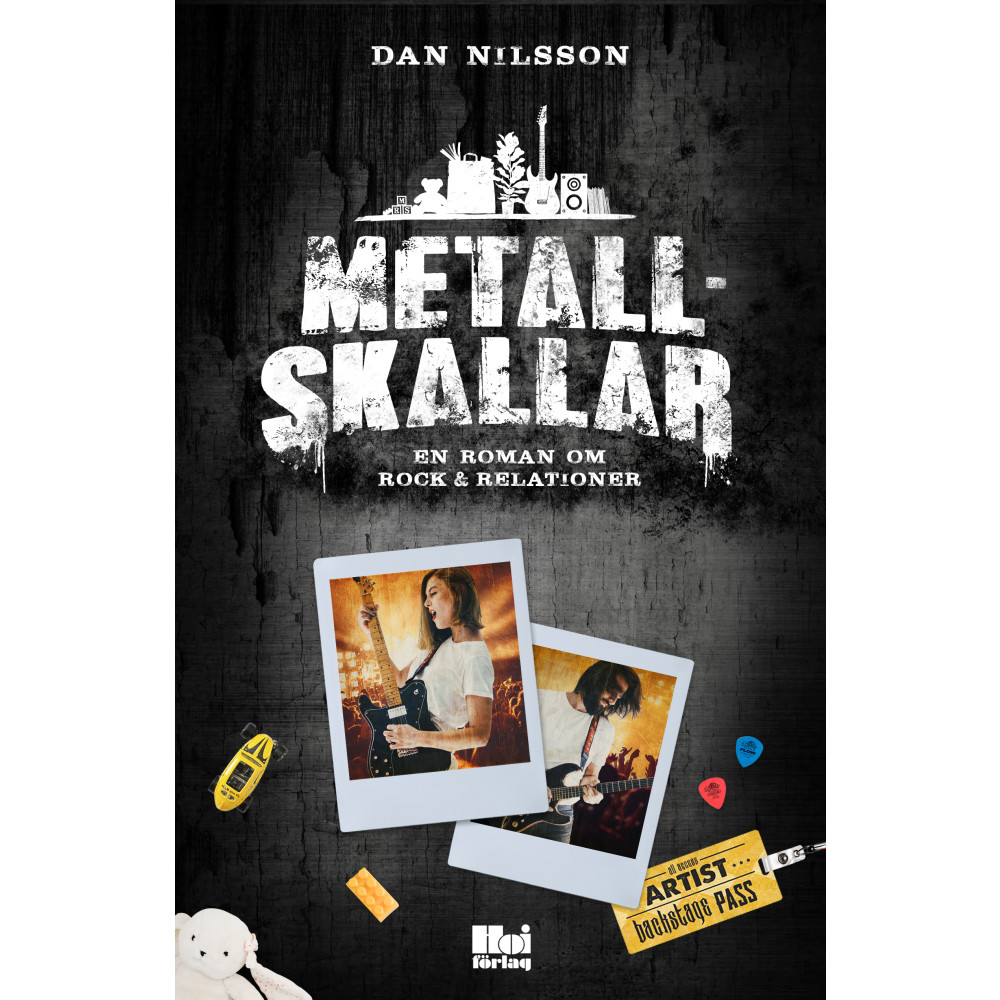 Produktbild för Metallskallar : en roman om rock & relationer (bok, danskt band)