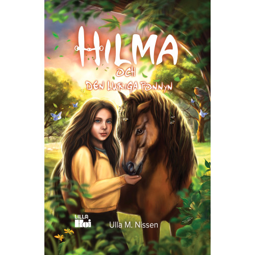 Ulla M. Nissen Hilma och den luriga ponnyn (bok, kartonnage)