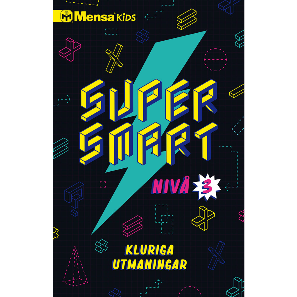 Produktbild för Supersmart : kluriga utmaningar. Nivå 3 (häftad)