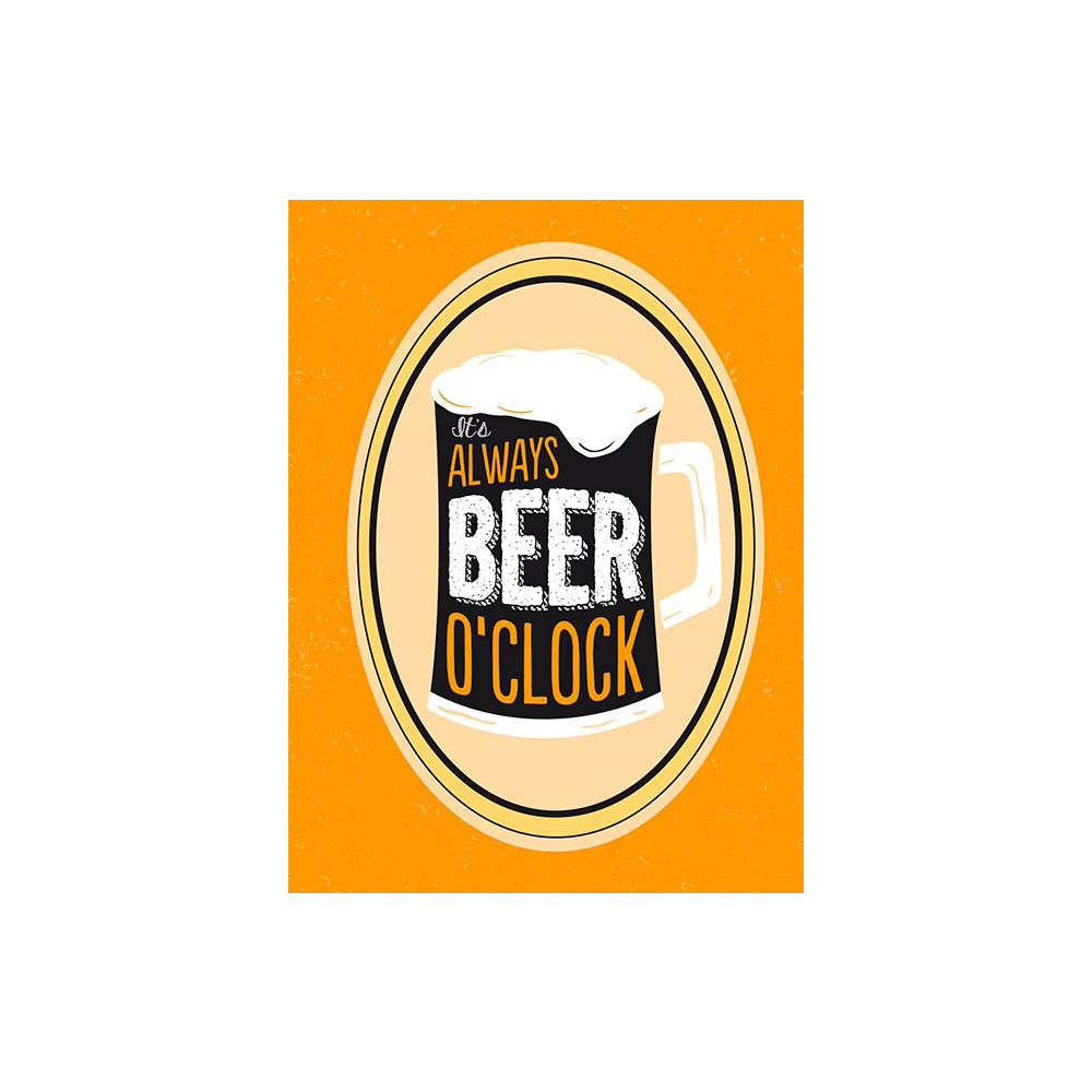 Produktbild för It's always beer o'clock (inbunden)