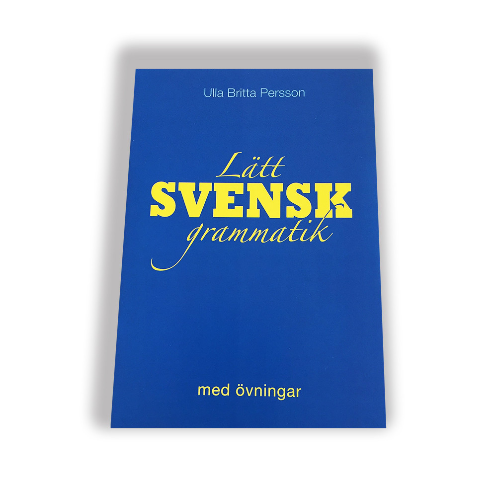 Produktbild för Lätt svensk grammatik med övningar (häftad)