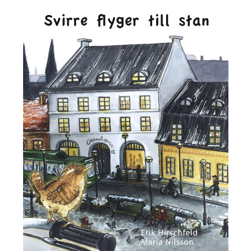 Erik Hirschfeld Svirre flyger till stan (bok, kartonnage)