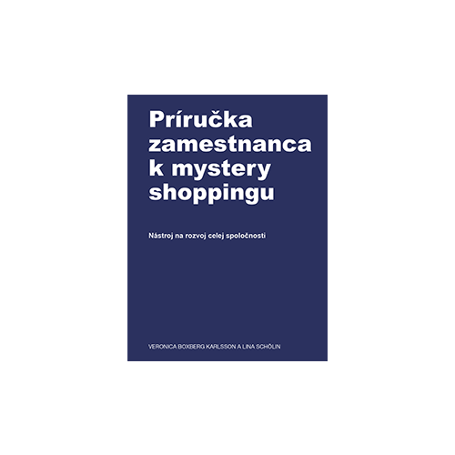 Better Business Books Príručka zamestnanca k mystery shoppingu (slovakian) (häftad, slo)