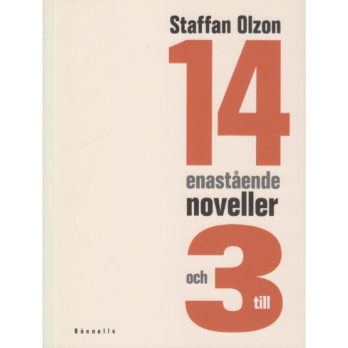 Staffan Olzon 14 enastående noveller (och 3 till) (bok, danskt band)