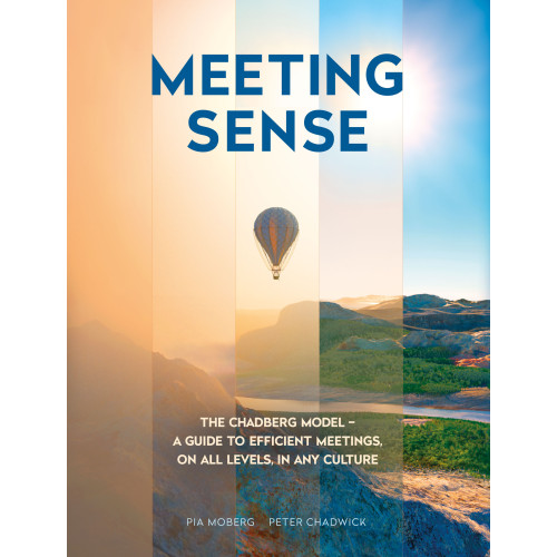 Pia Moberg Meeting sense : the Chadberg Model - a guide to efficient meetings, on all levels, in any culture (bok, danskt band, eng)