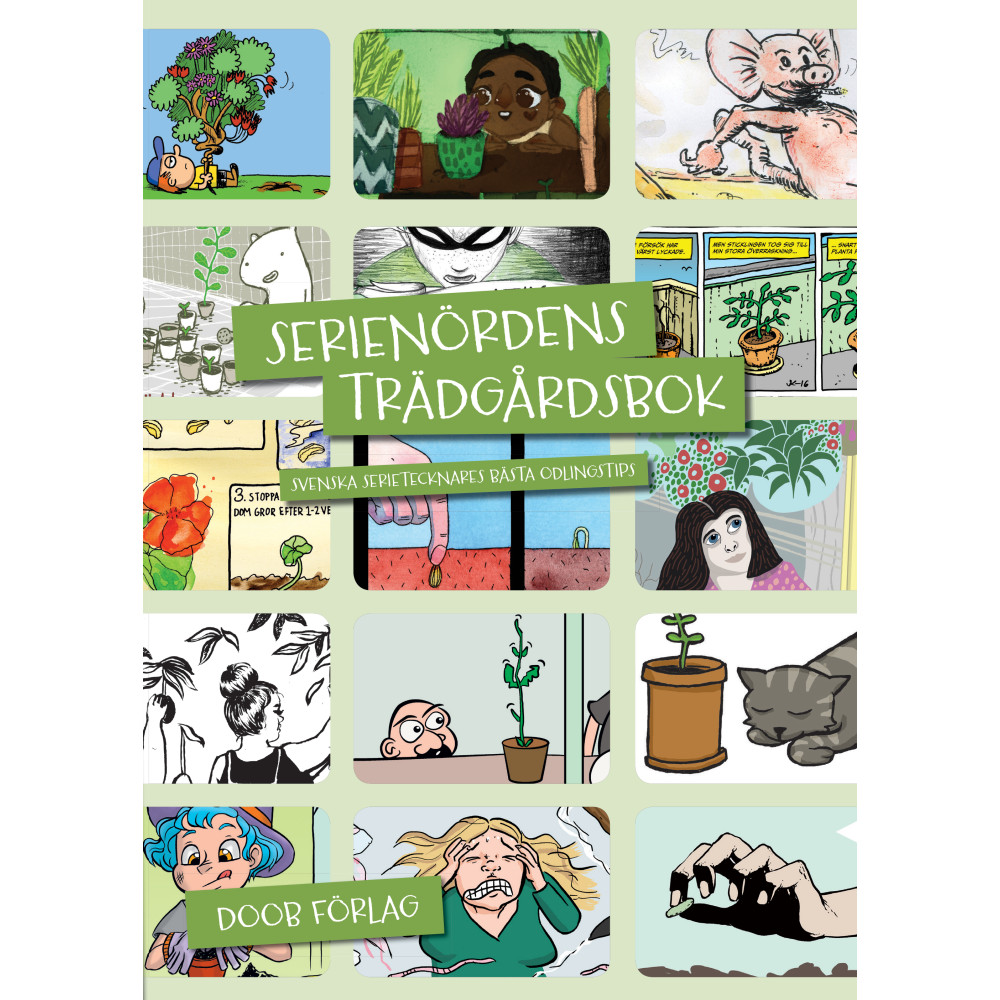 Produktbild för Serienördens trädgårdsbok (bok, storpocket)