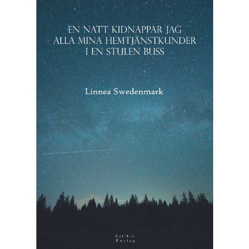 Linnea Swedenmark En natt kidnappar jag alla mina hemtjänstkunder i en stulen buss (bok, danskt band)