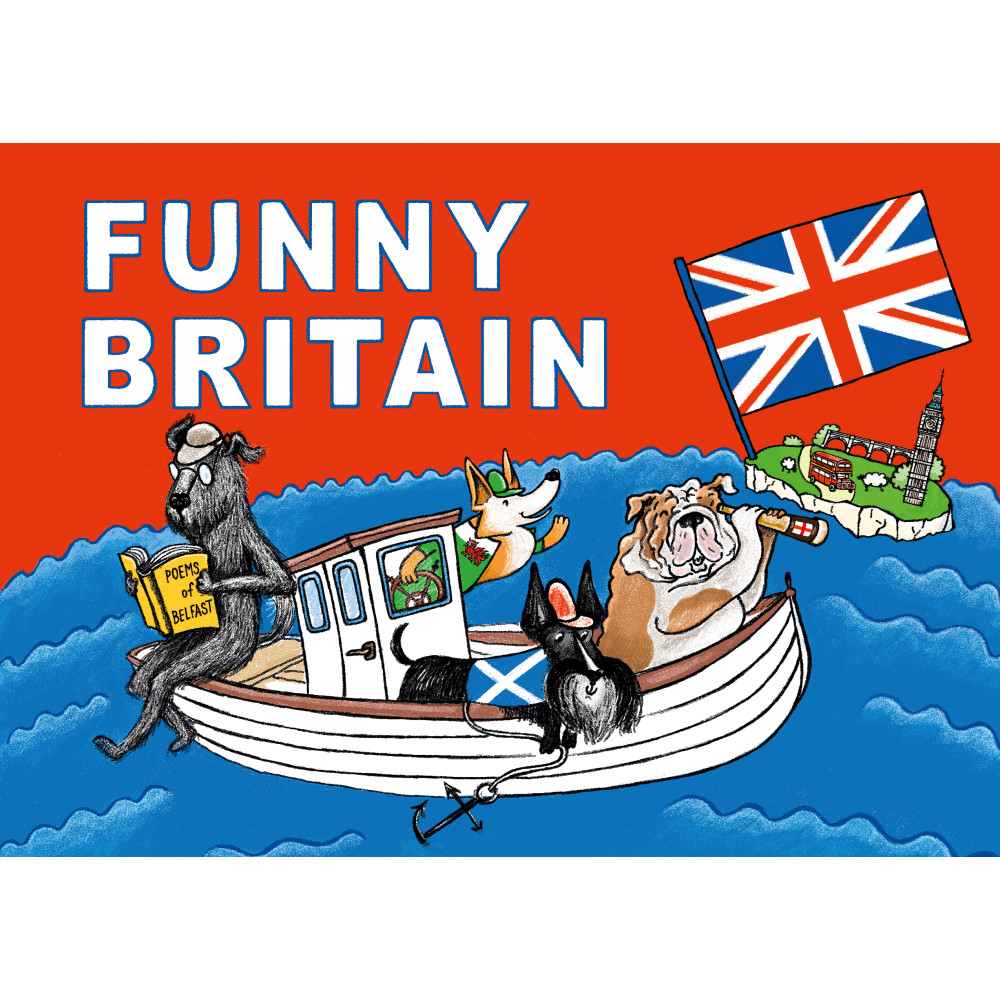 Produktbild för Funny Britain (inbunden, eng)