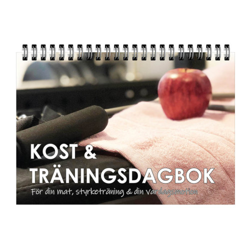 SMART planering Kost & träningsdagbok : för din mat, styrketräning & din vardagsmotion (bok, spiral)