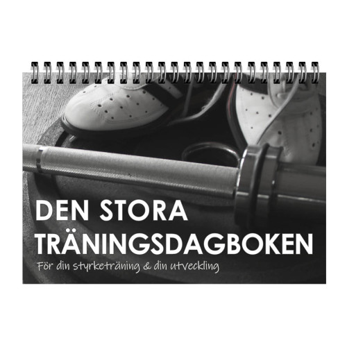 SMART planering Sverige AB Den stora träningsdagboken : för din styrketräning och din utveckling (bok, spiral)