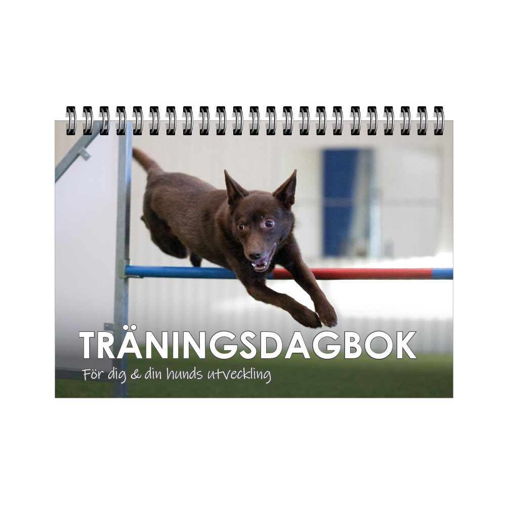 Produktbild för Träningsdagbok : för dig och din hunds utveckling (bok, spiral)
