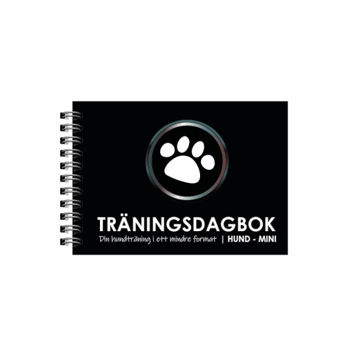 SMART planering Sverige AB Träningsdagbok Hund mini : din hundträning i ett mindre format (bok, spiral)