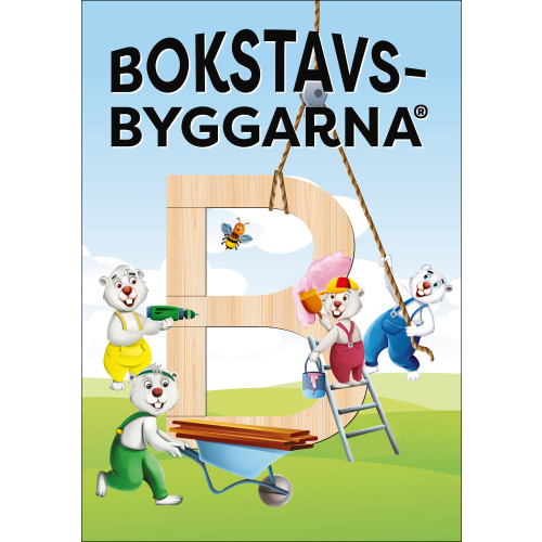 Jan Tern Bokstavsbyggarna - övningsbok (bok, danskt band)
