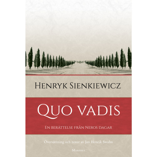 Henryk Sienkiewicz Quo vadis : en berättelse från Neros dagar (bok, danskt band)