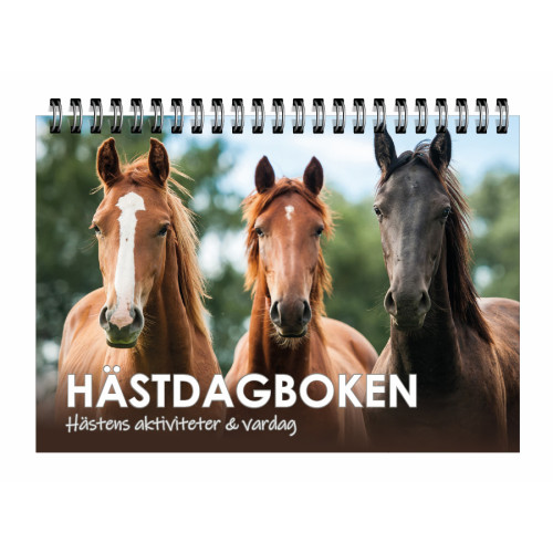 SMART planering Sverige AB Hästdagboken : hästens aktiviteter & vardag (bok, spiral)