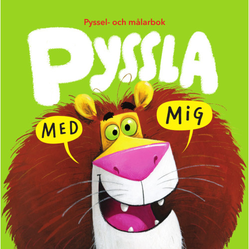 Stefil Media Pyssel- och målarbok Pyssla med mig (häftad)