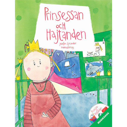 Josefin Sjölander Prinsessan och hajtanden (inbunden)