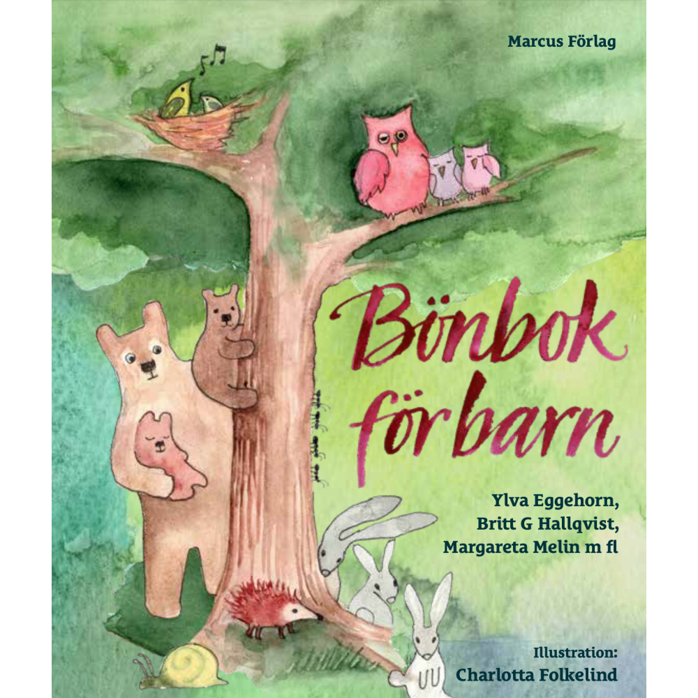 Produktbild för Bönbok för barn (inbunden)