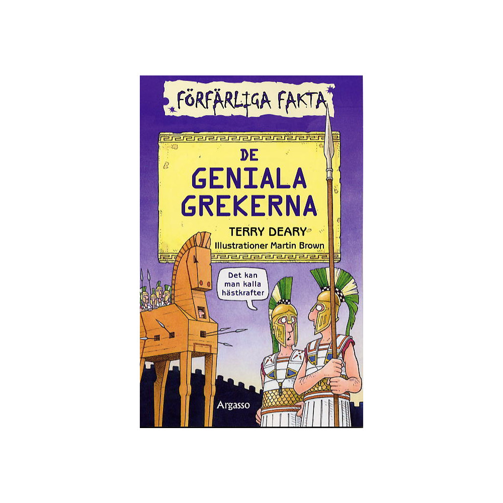 Produktbild för De geniala grekerna (häftad)