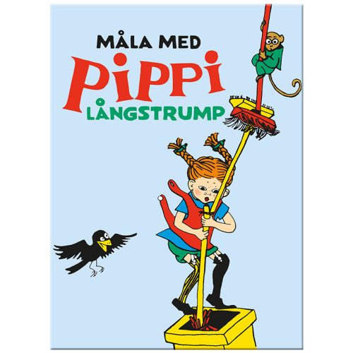 Astrid Lindgren Måla med Pippi (häftad)