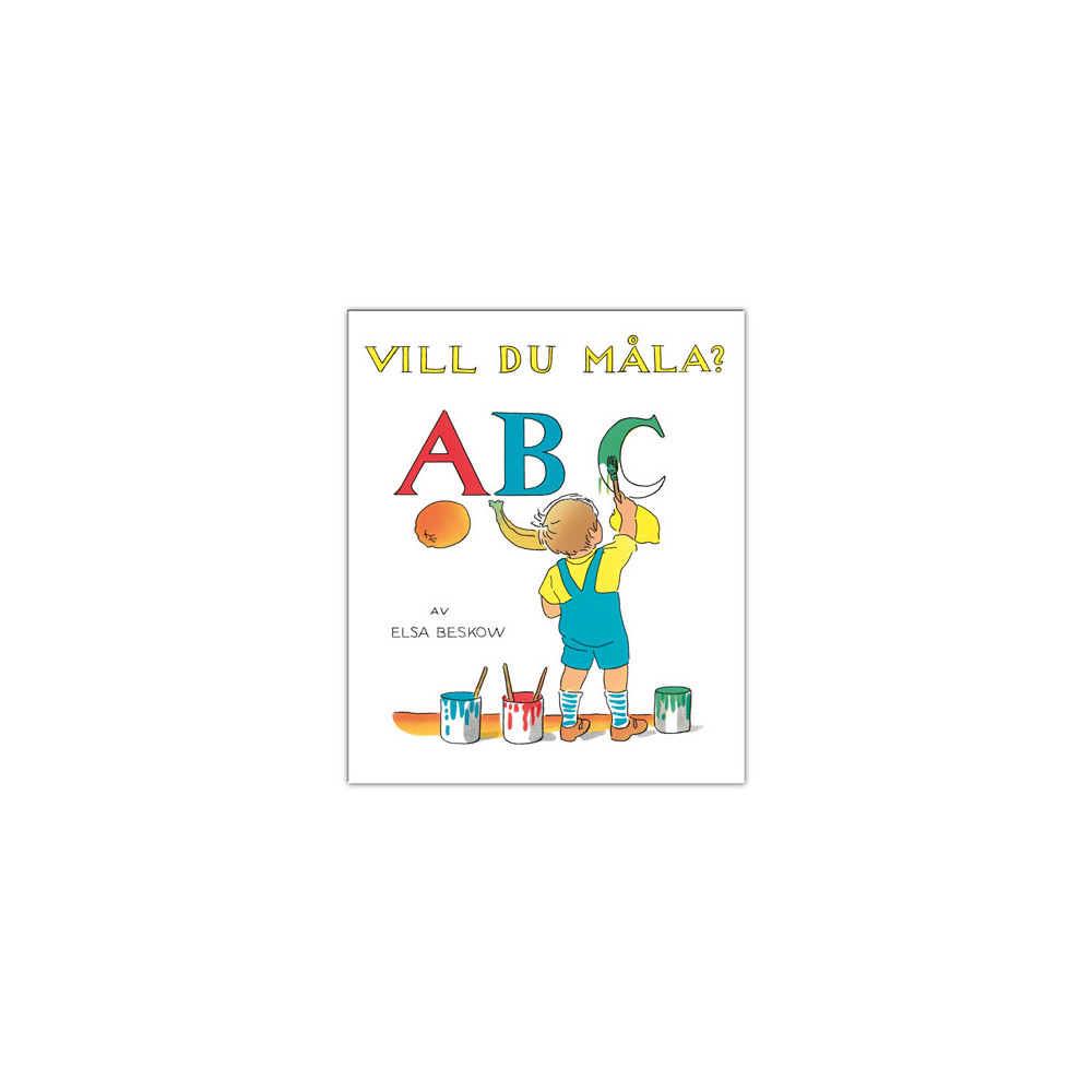 Produktbild för Vill du måla? ABC (häftad)