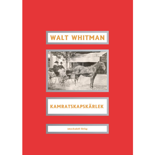 Walt Whitman Kamratskapskärlek (bok, danskt band)