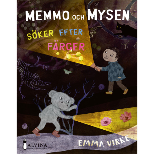 Emma Virke Memmo och Mysen söker efter färger (inbunden)