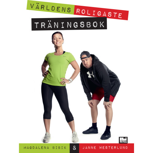 Magdalena Bibik Världens roligaste träningsbok (bok, danskt band)