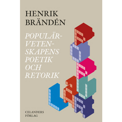 Henrik Brändén Populärvetenskapens poetik och retorik (bok, danskt band)