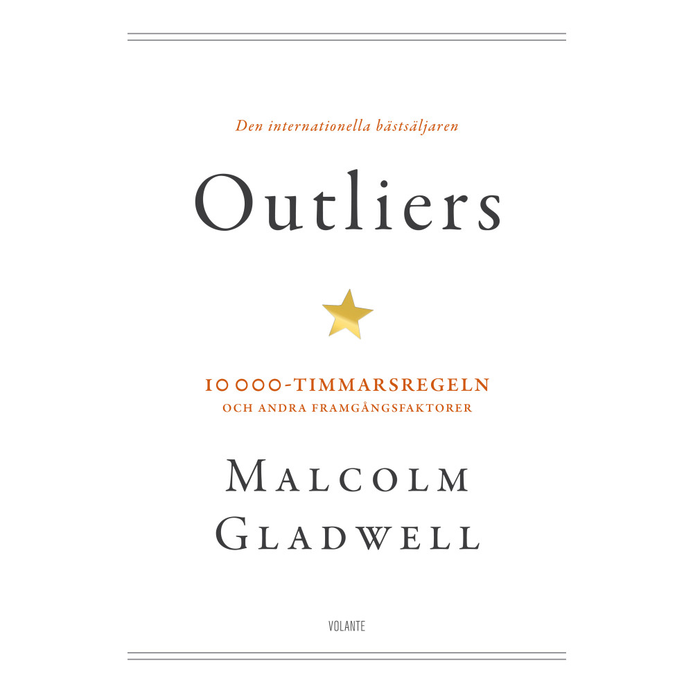Produktbild för Outliers : 10 000-timmarsregeln och andra framgångsfaktorer (bok, storpocket)