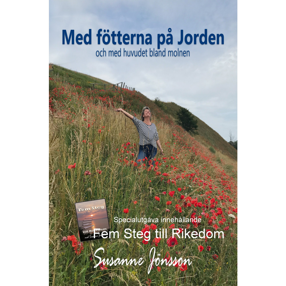 Produktbild för Med fötterna på Jorden och med huvudet bland molnen (häftad)