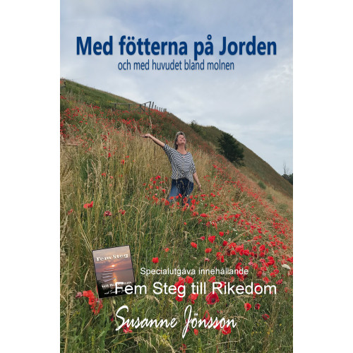 Susanne Jönsson Med fötterna på Jorden och med huvudet bland molnen (häftad)