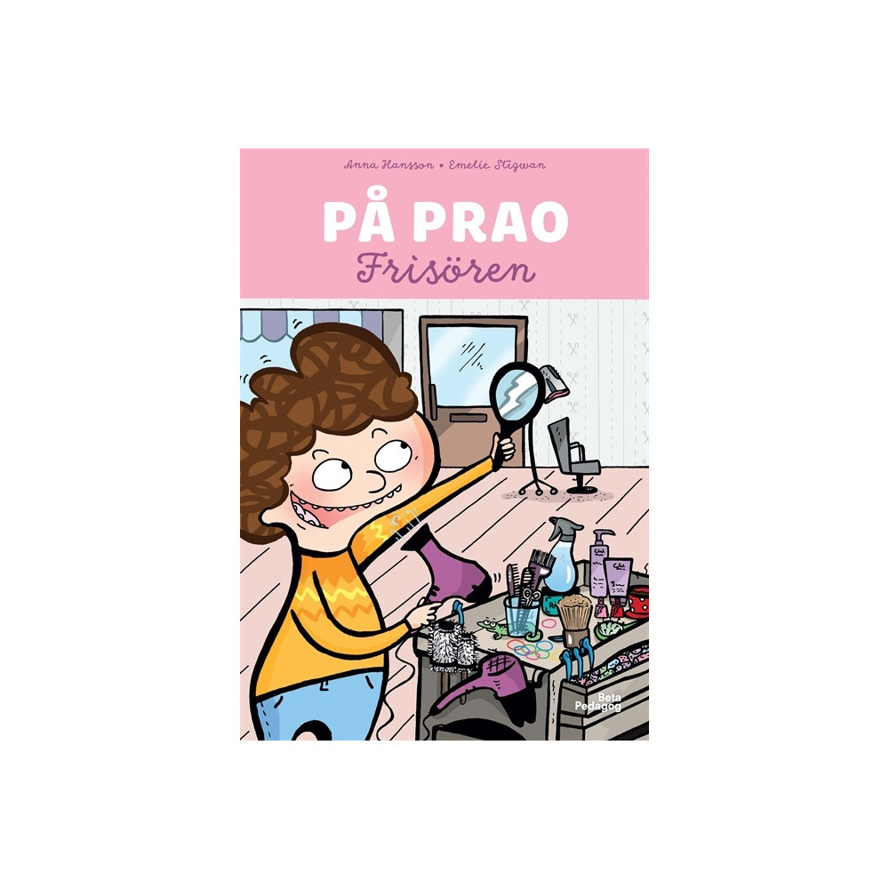 Produktbild för På prao. Frisören (inbunden)