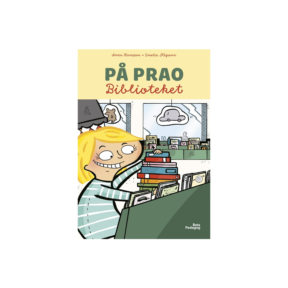 Produktbild för På prao. Biblioteket (inbunden)
