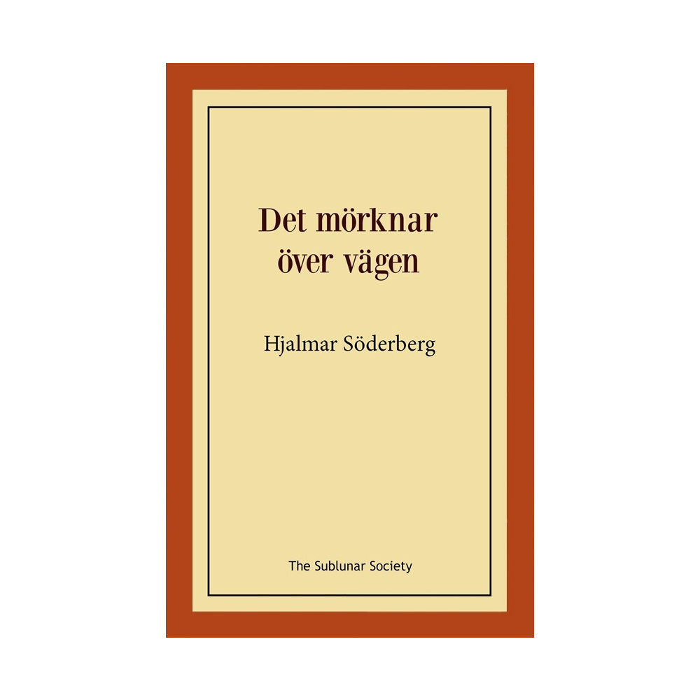 Produktbild för Det mörknar över vägen (häftad)