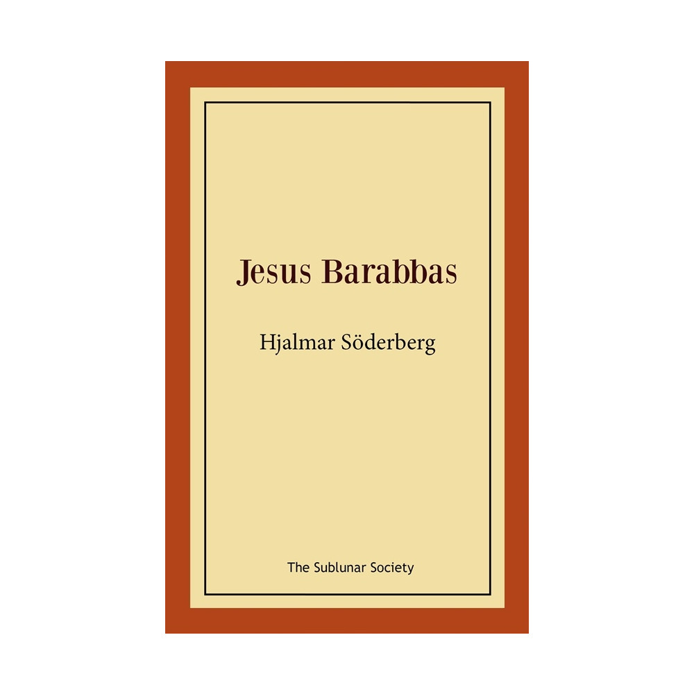 Produktbild för Jesus Barabbas (häftad)