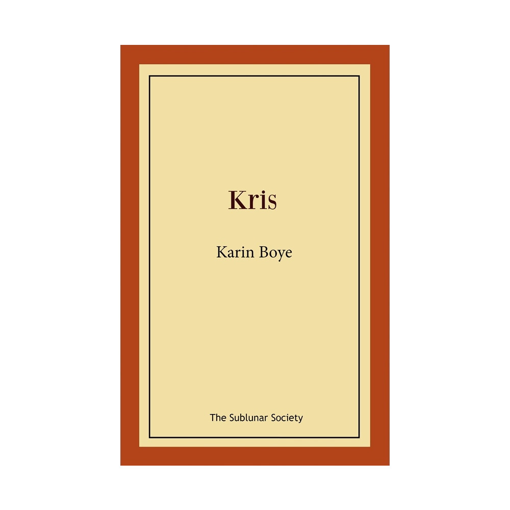 Produktbild för Kris (häftad)