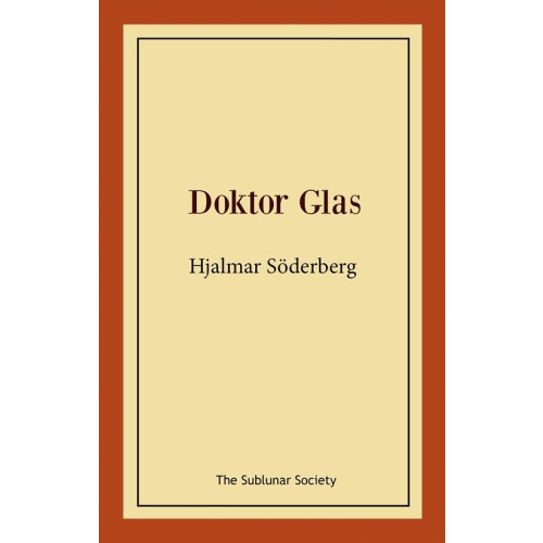 Hjalmar Söderberg Doktor Glas (häftad)