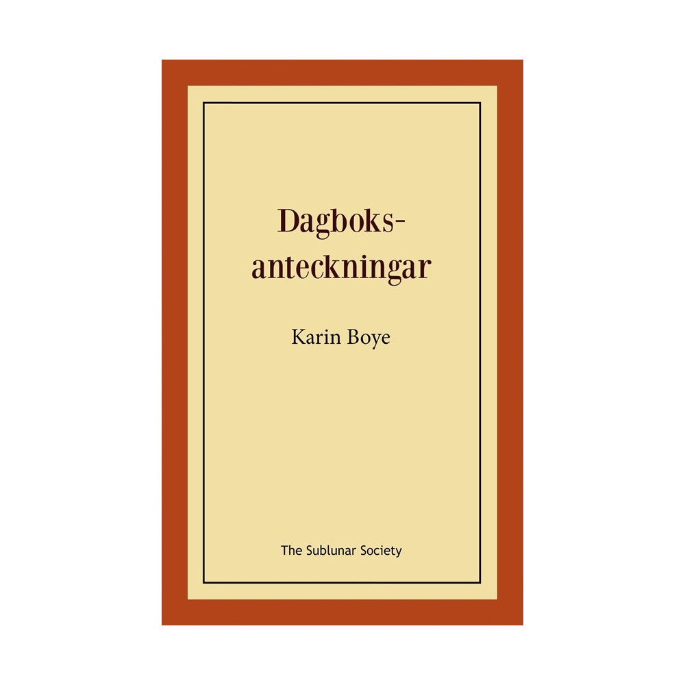 Produktbild för Dagboksanteckningar (häftad)