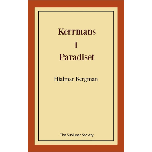 Hjalmar Bergman Kerrmans i Paradiset (häftad)