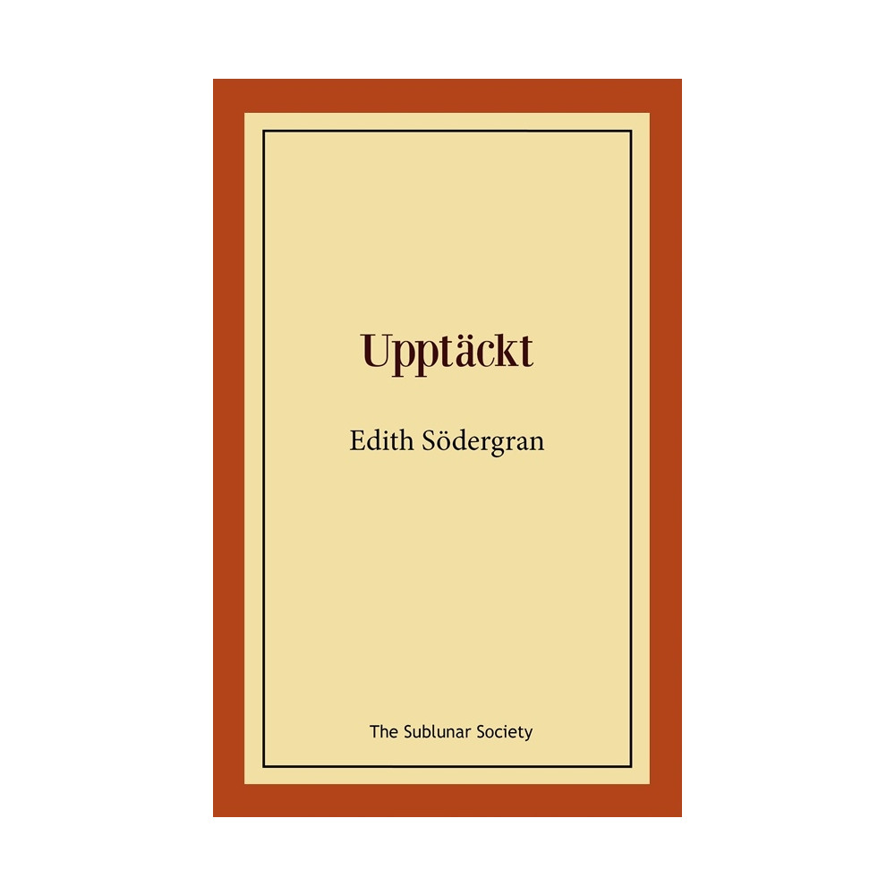 Produktbild för Upptäckt (häftad)
