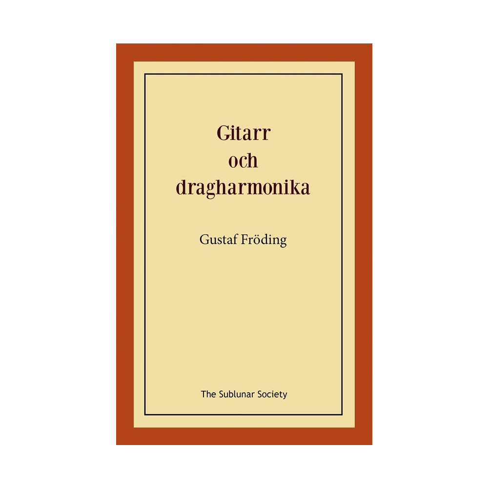 Produktbild för Gitarr och dragharmonika (häftad)