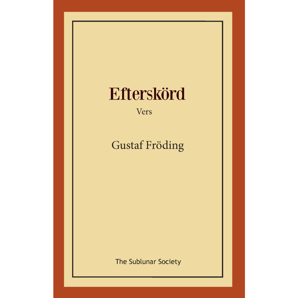 Produktbild för Efterskörd (häftad)